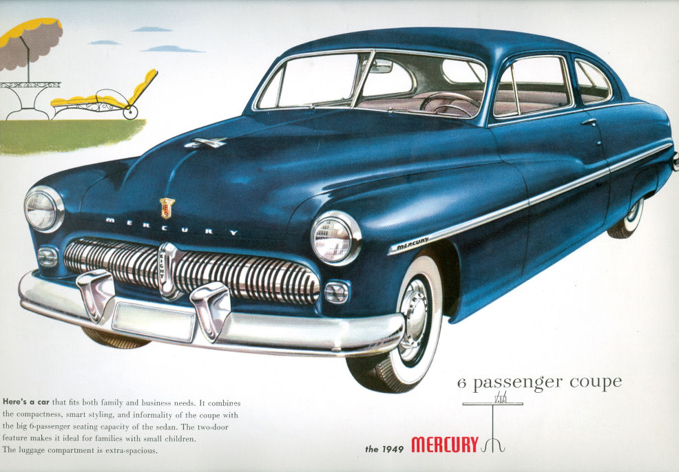 1949 Mercury Brochure Page 2